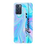 Blue Malti Color Name Mobile Case
