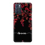 Red Flower Name Mobile Case