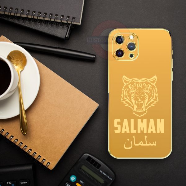A NAME GOLDEN CONCEPT PLATED COVER – The Customize Store