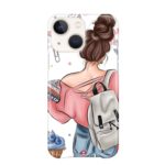 College Girl Back Mobile Case