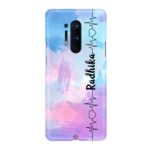 Purple & Blue Name Mobile Case