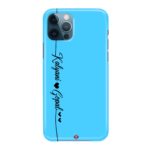 Sky Blue Name Mobile Case