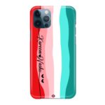Tree Colours Strips Name Mobile Case