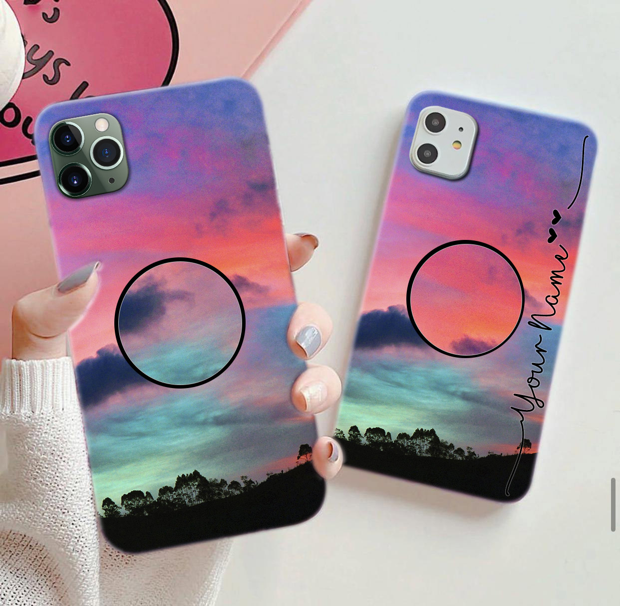 1316-Rainbow-Color-Sky-Designer-Phone-Case